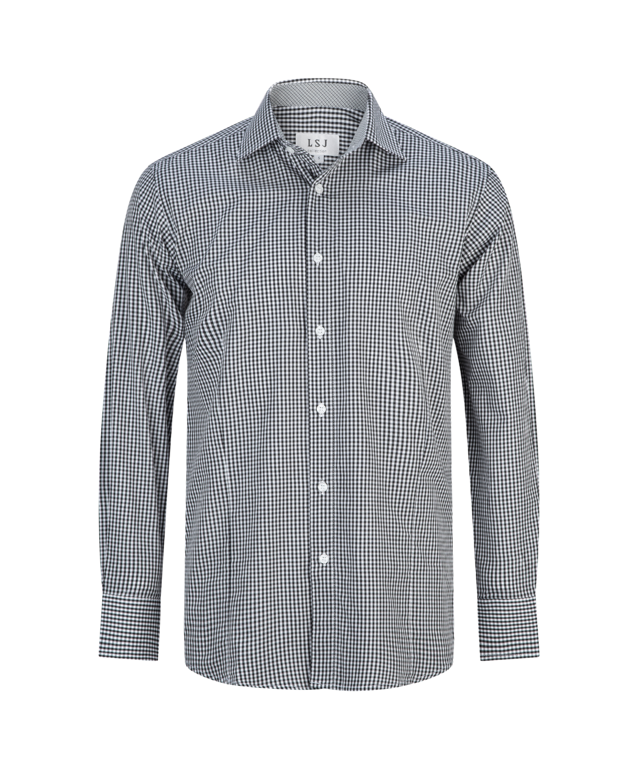 2010L-GI-BLK L/S standard cut shirt