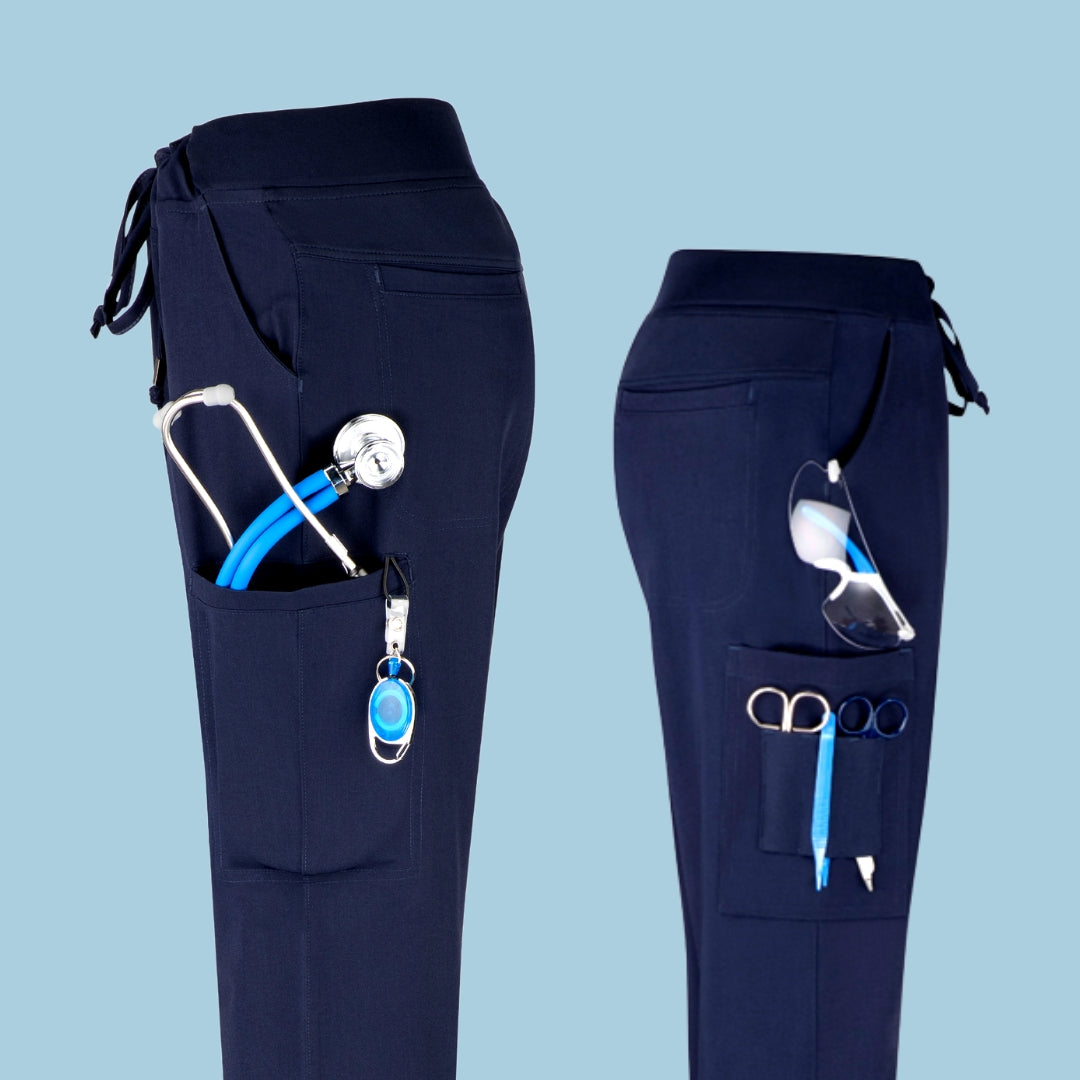 554-PS-NVY Acti-Vent™ Scrub Top