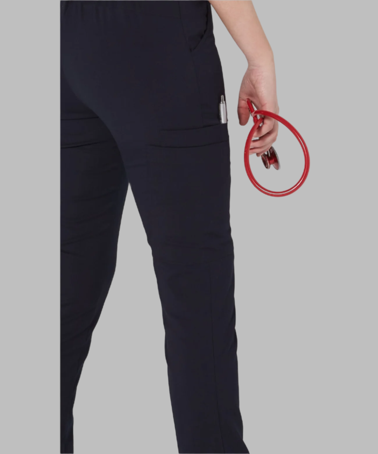Ladies slim leg stretch scrub pant