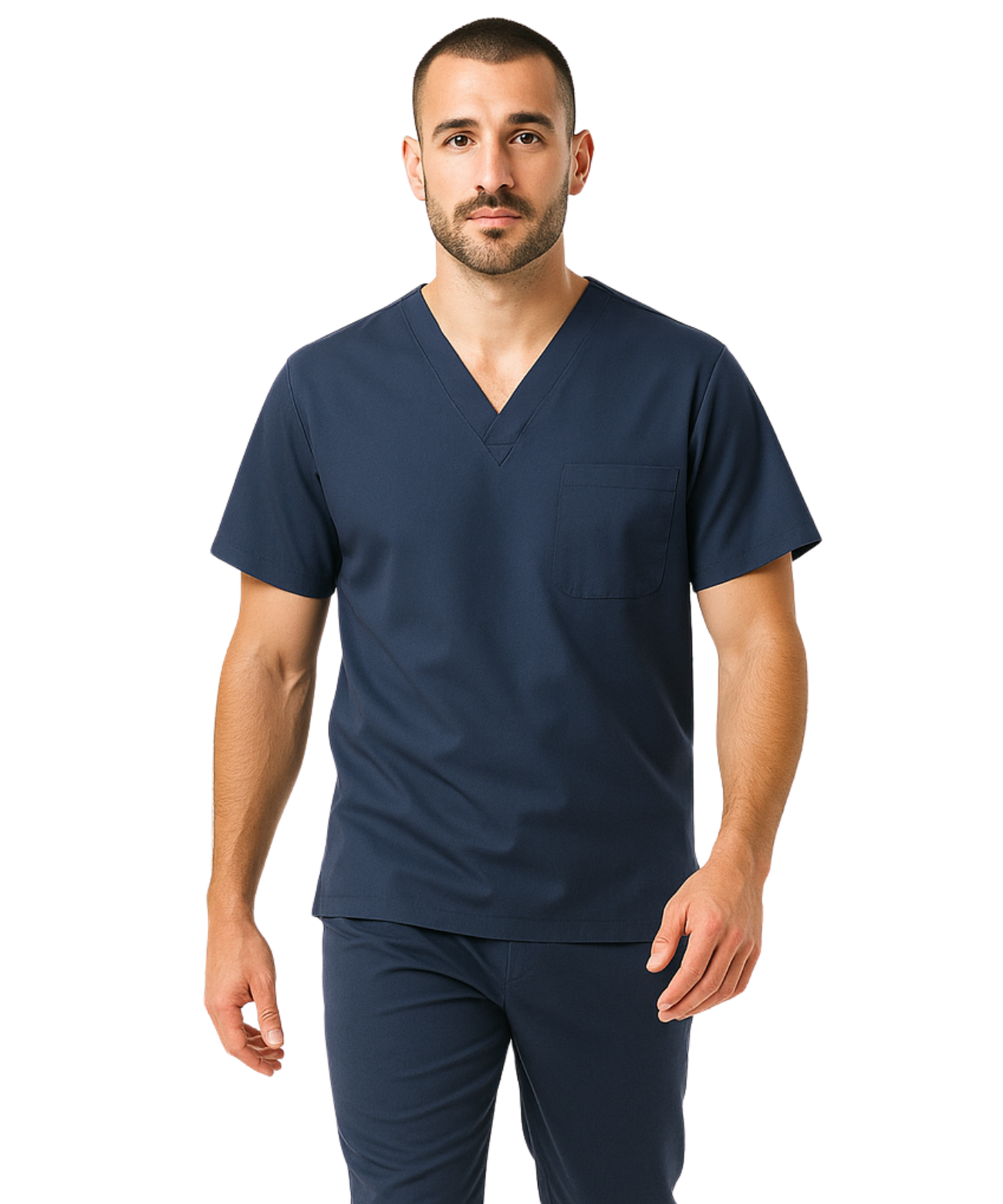 Unisex Stretch Scrub Top
