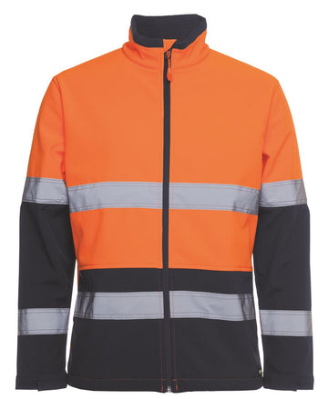 Hi Vis (D+N) Three Layer Softshell Jacket