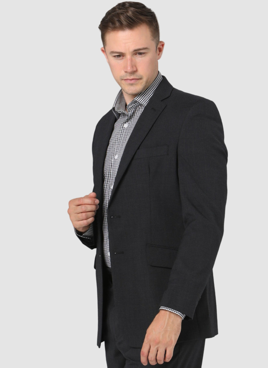 8610-WT-CHA - Men's Corporate Suit Jacket