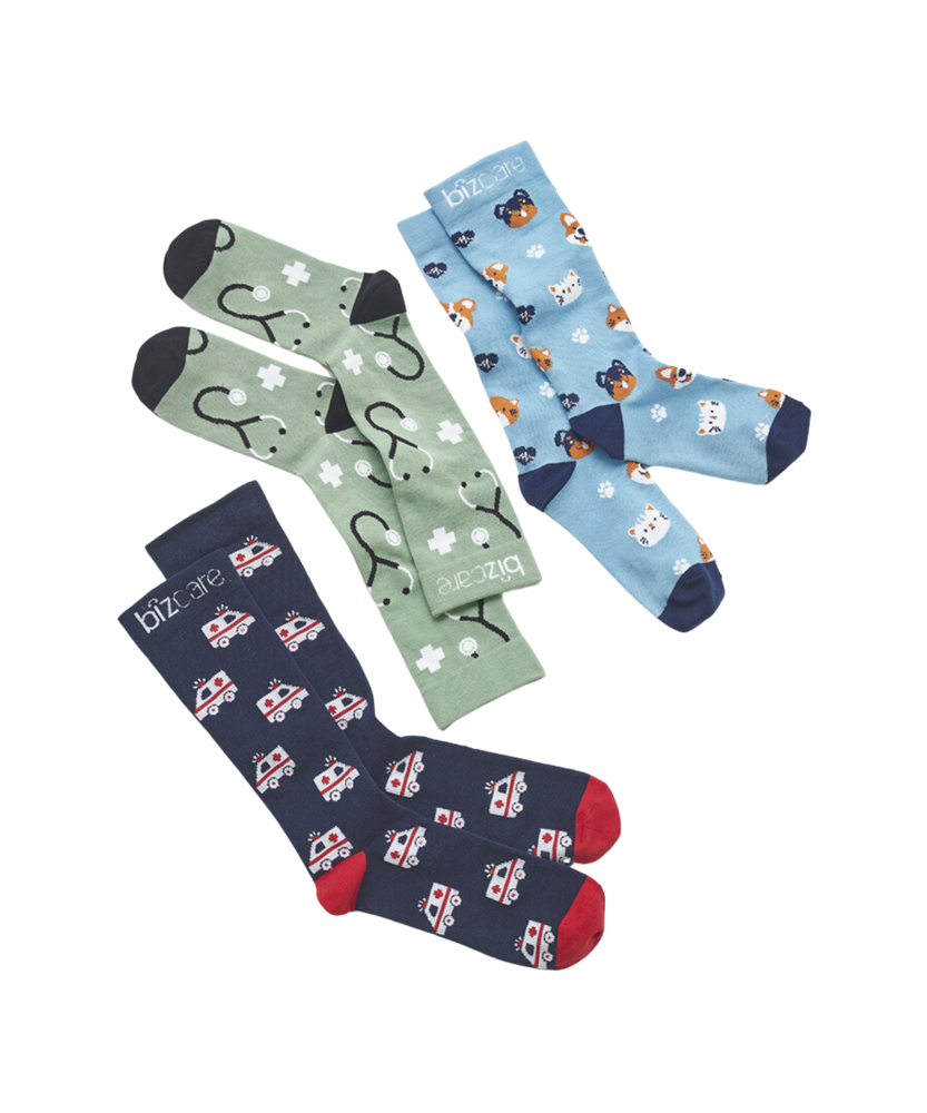 Happy Feet Comfort Socks - Stethoscope