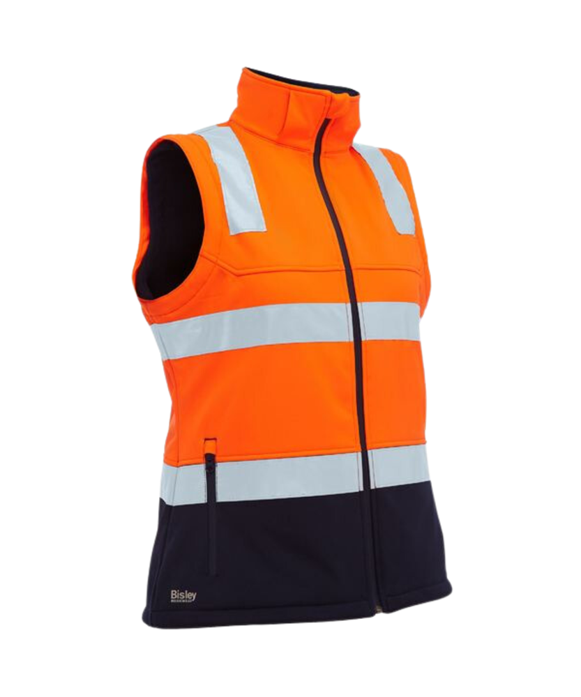 Women's Taped Two Tone Hi Vis 3 in 1 Soft Shell Jacket
