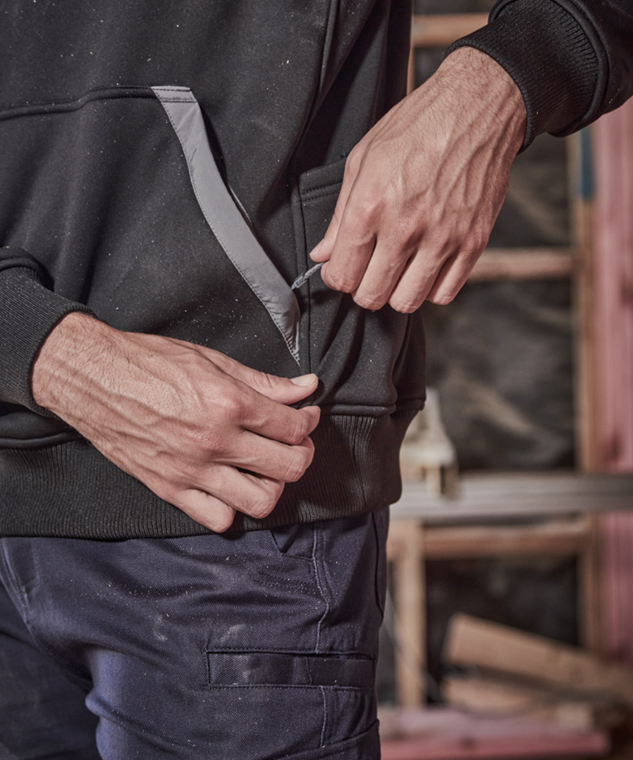 Unisex Water Resistant Hoodie