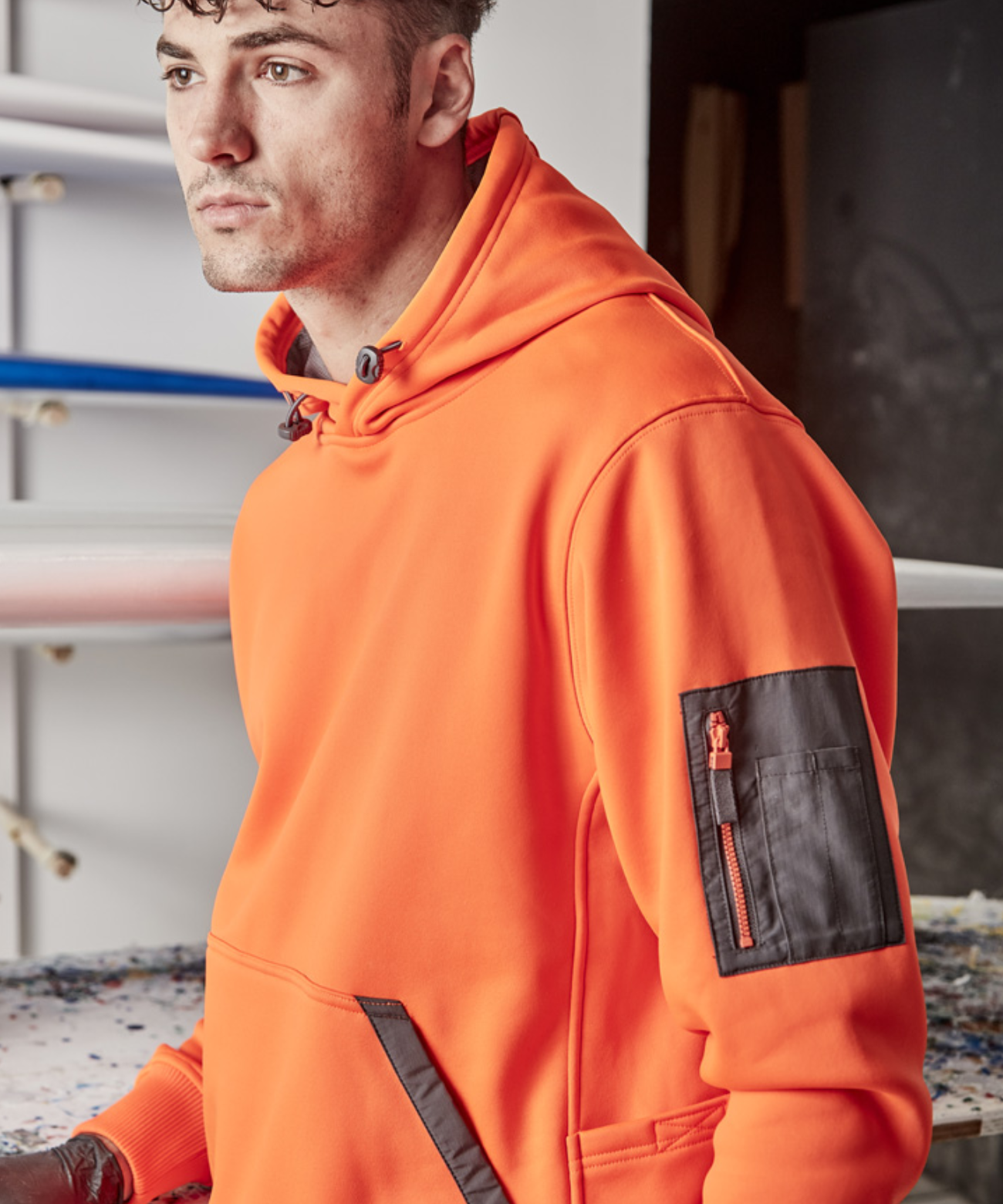 Unisex Water Resistant Hoodie