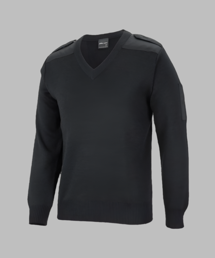 JB's KNITTED EPAULETTE JUMPER