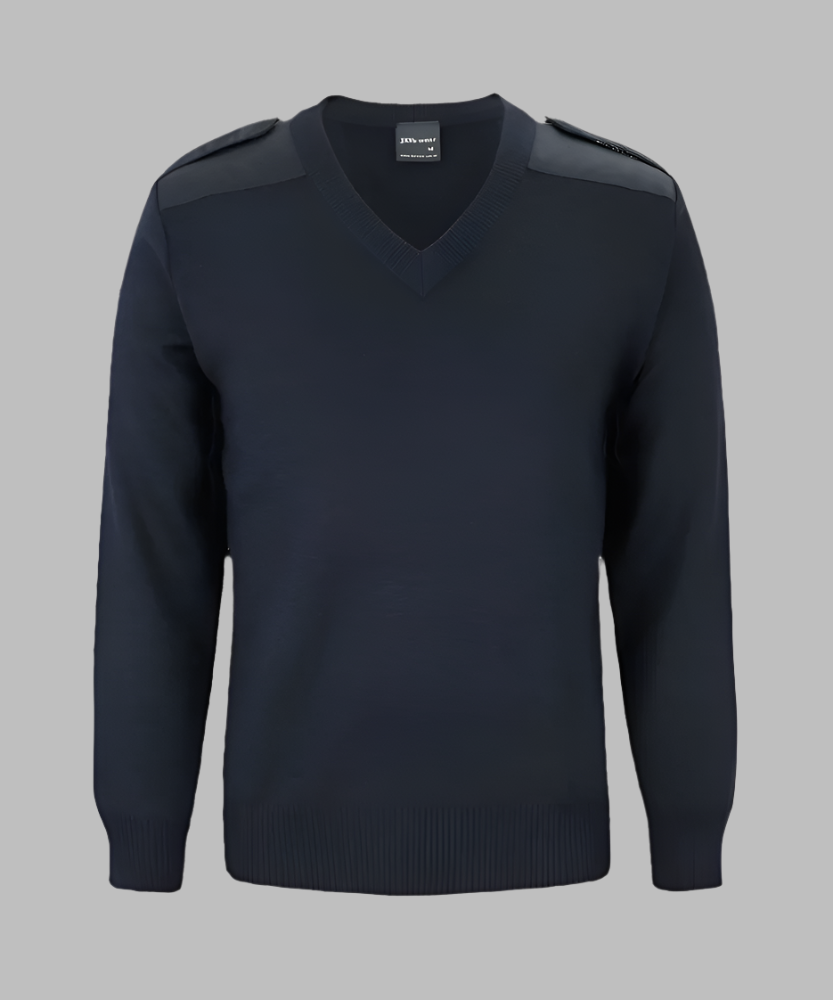 JB's KNITTED EPAULETTE JUMPER