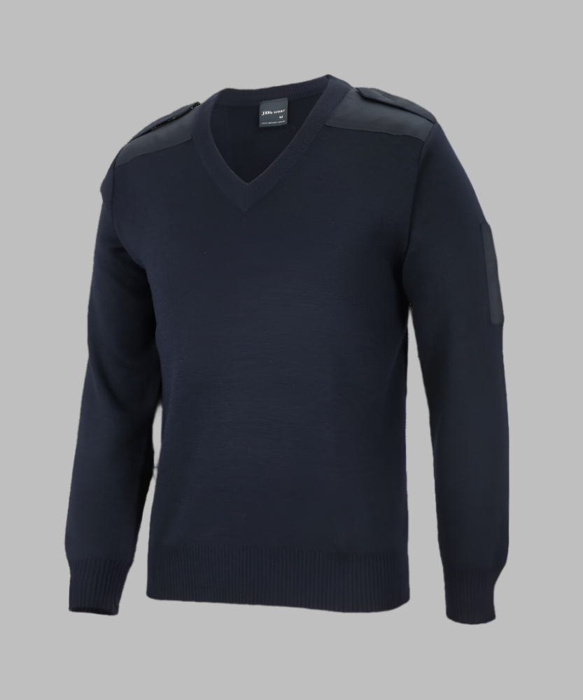 JB's KNITTED EPAULETTE JUMPER