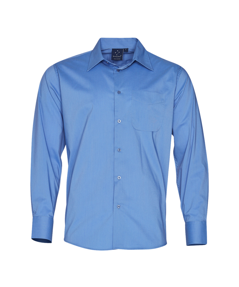 Mens L/S Teflon business shirt