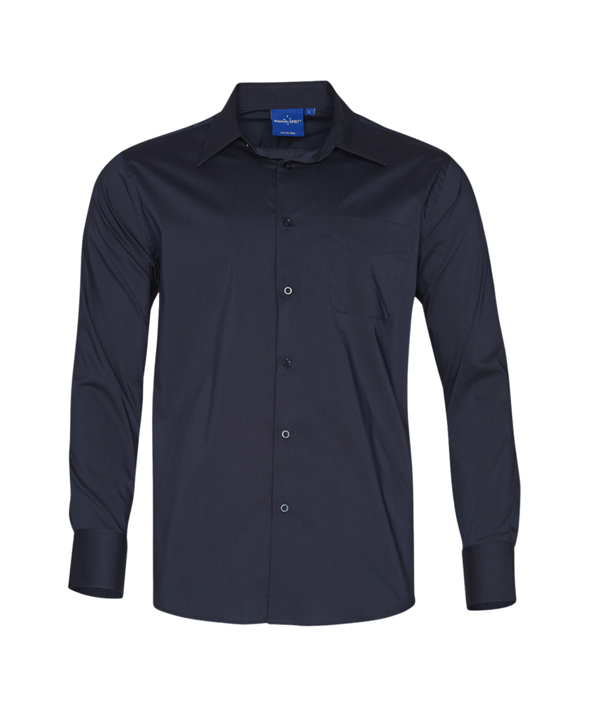Mens L/S Teflon business shirt