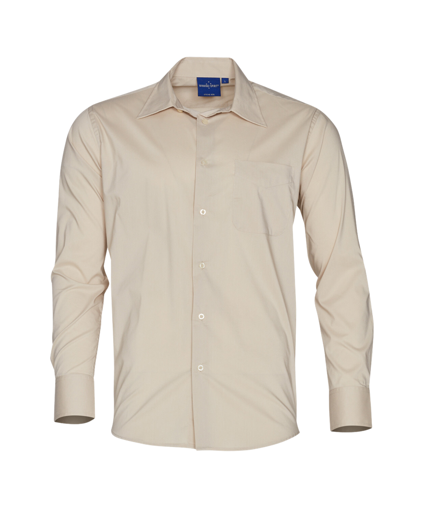 Mens L/S Teflon business shirt