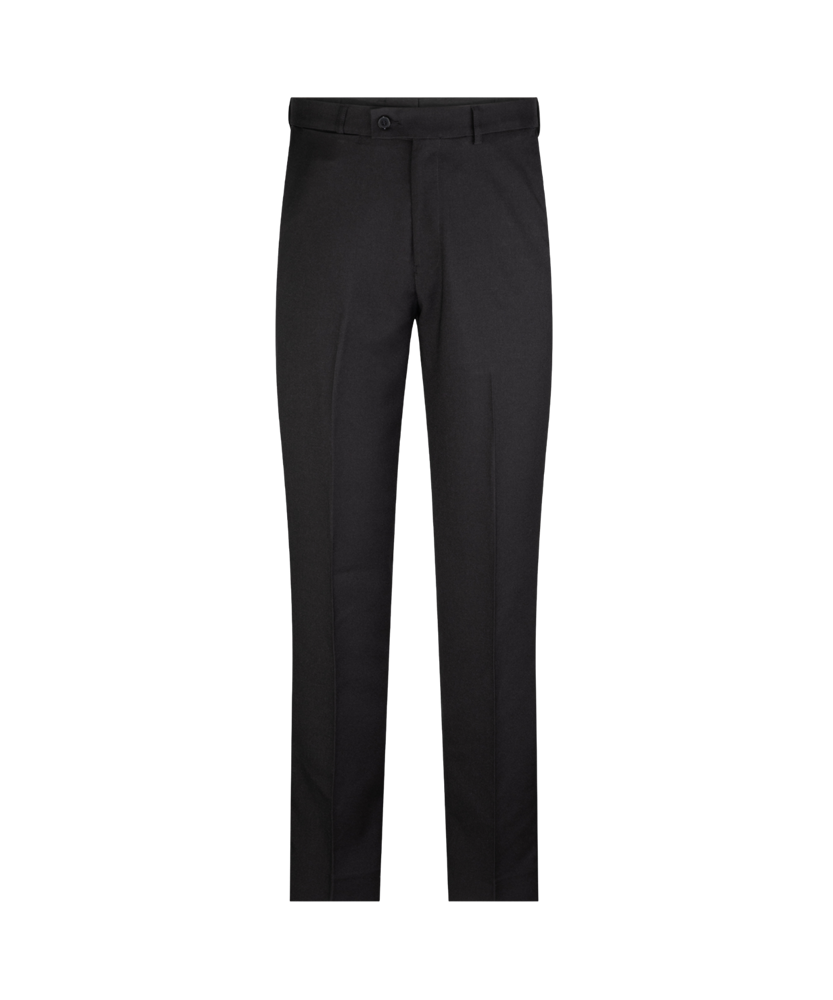 1022-MF-BLK Men's flat front pant