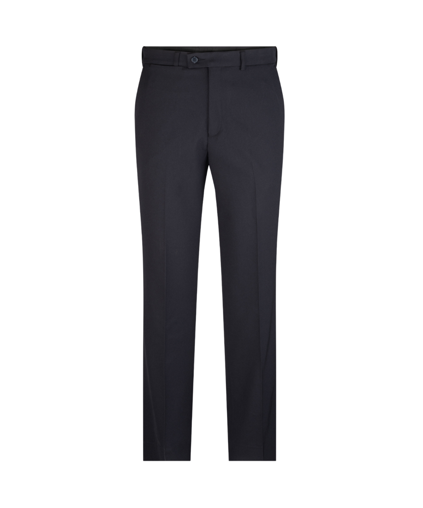 1022-MF-NVY Men's flat front pant