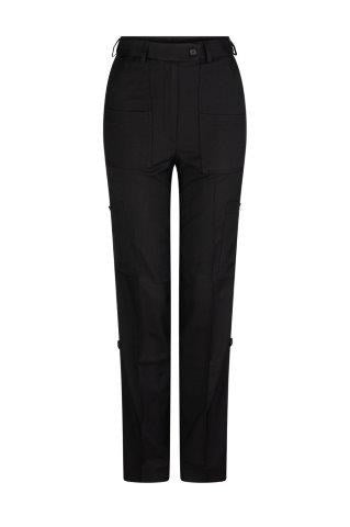 172K-ME-BLK Multipocket flex waist keyloop pant