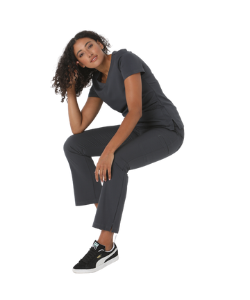McKenna Ladies Scrub Pants - 59306-PRS-GRA