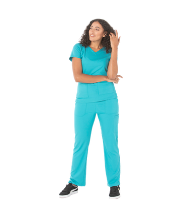 McKenna Ladies Scrub Pants - 59306-PRS-TEA