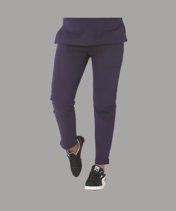 Unisex stretch clinical scrub pant - 505-PRS-PUR