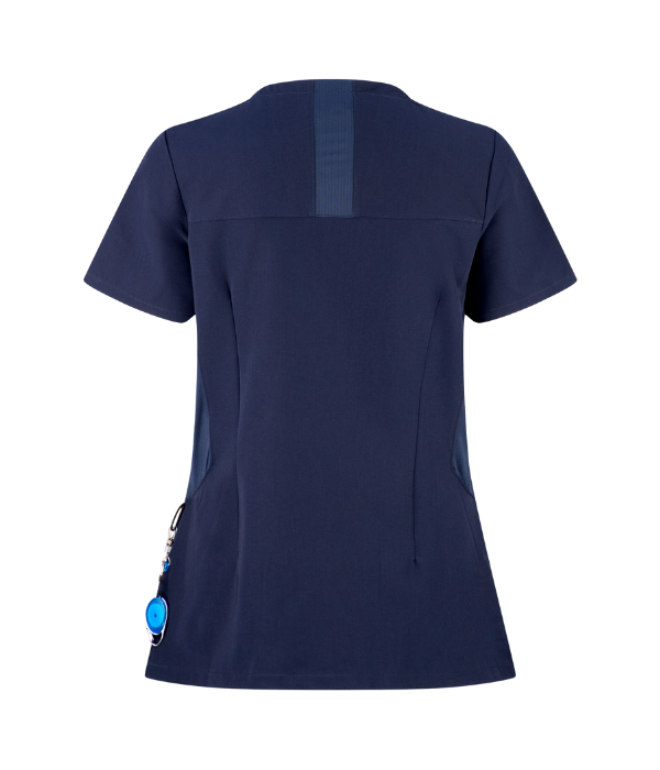 554-PS-NVY Acti-Vent™ Scrub Top