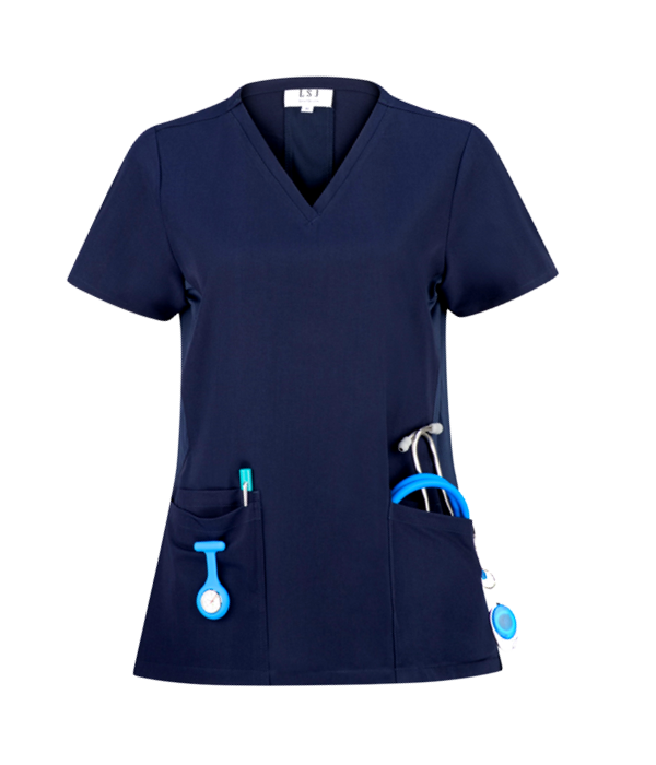 554-PS-NVY Acti-Vent™ Scrub Top