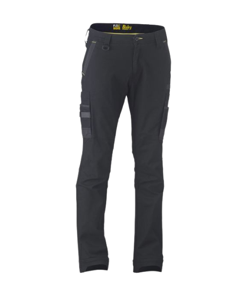Flex & Move Cargo Utility Pants - Black