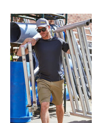 Stretch Cotton Drill Cargo Short