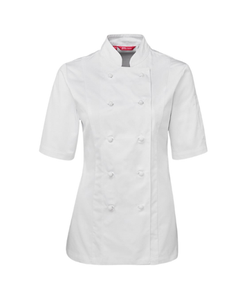 JB's LADIES S/S CHEFS JACKET