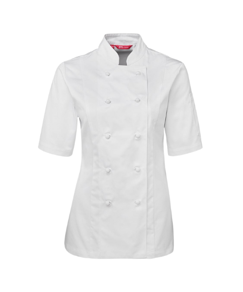 JB's LADIES S/S CHEFS JACKET