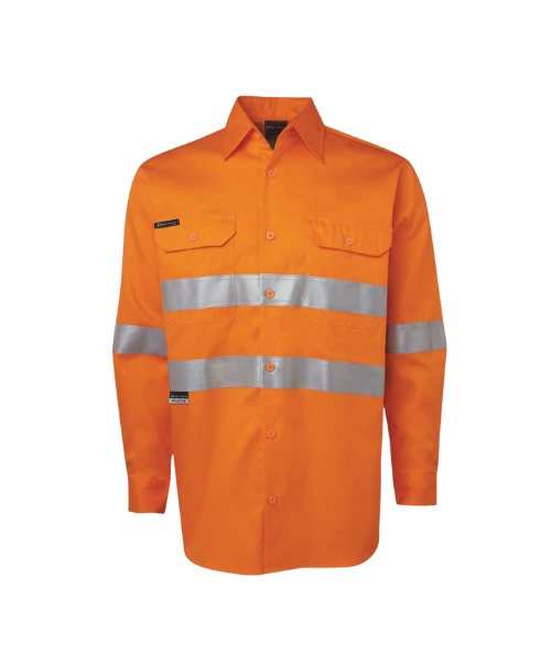 JB's HI VIS L/S (D+N) 150G  WORK SHIRT