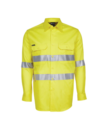 JB's HI VIS L/S (D+N) 150G WORK SHIRT
