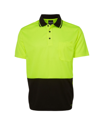 JB's HI VIS NON CUFF TRAD POLO