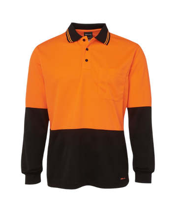 JB's HI VIS L/S TRAD POLO