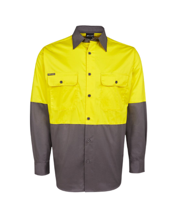 JB's HI VIS L/S 150G SHIRT