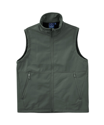 Men's Softshell Vest Shiny
