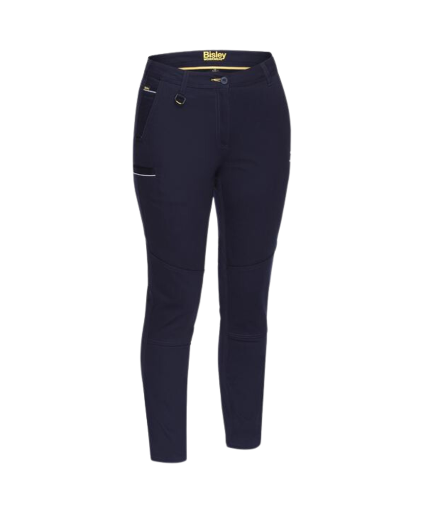 Ladies cotton stretch pants