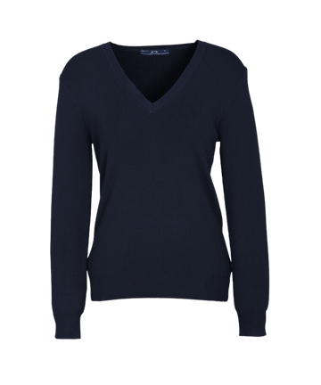 Ladies V-Neck Pullover