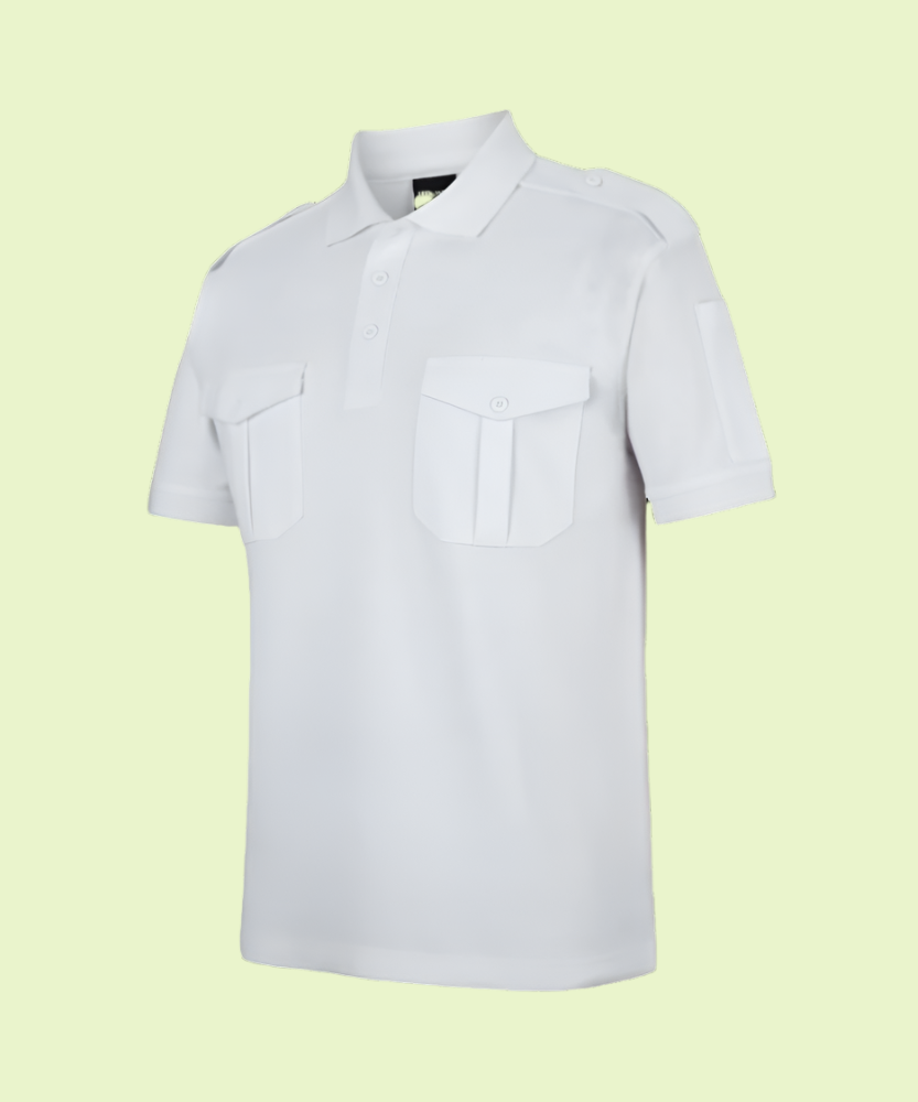 S/S Epaulette Polo