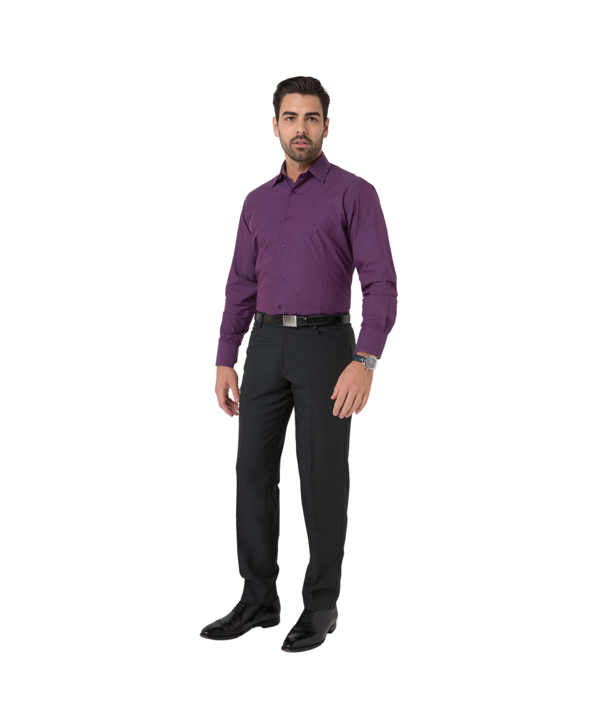 Ee Uniform In Store 2010L-EE-PLU L/S standard cut shirt - CD Uniforms
