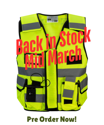 Hi-Vis Tactical Vest-Blank