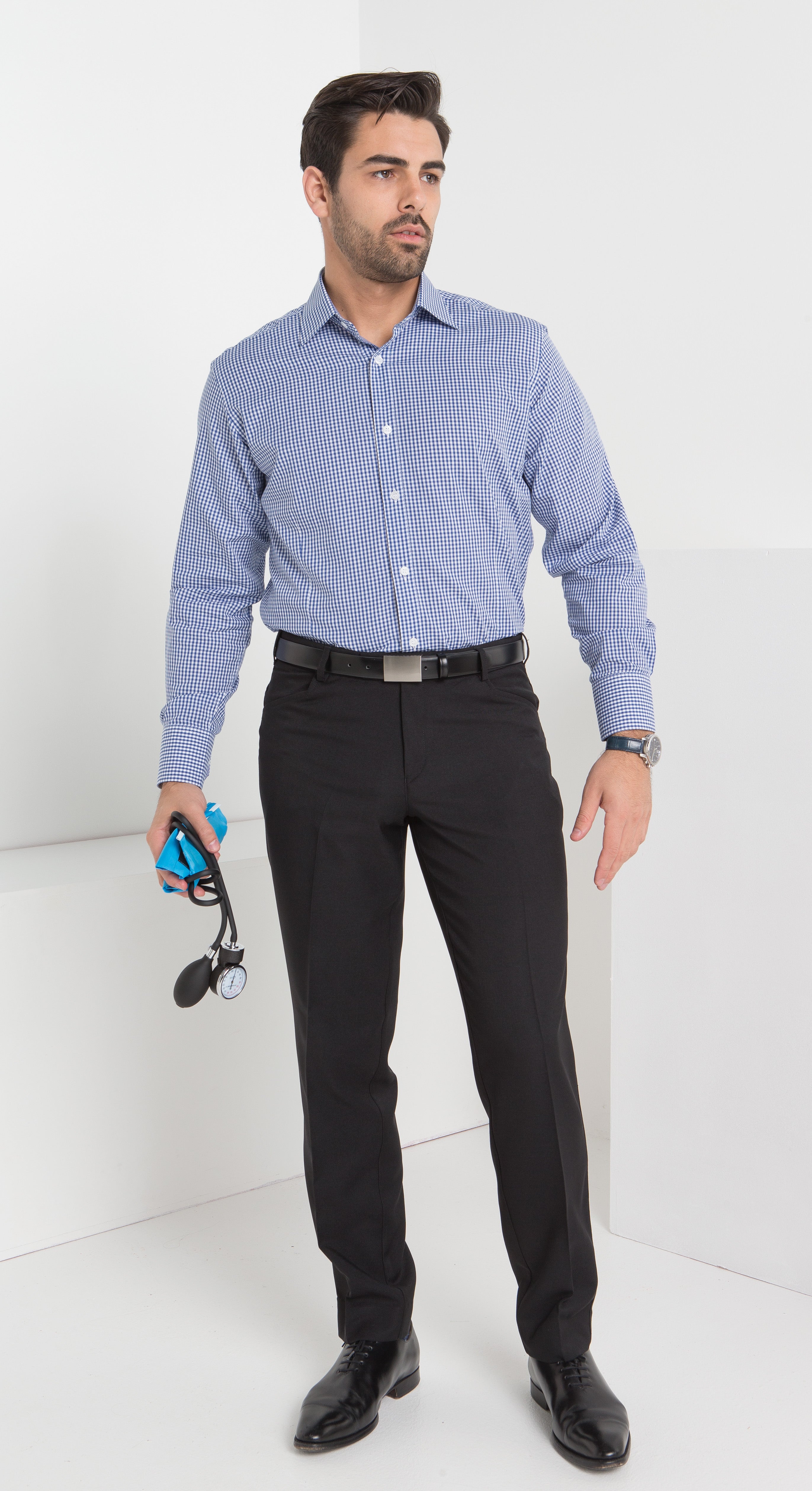 2022L-GI-BLU L/S Euro cut shirt