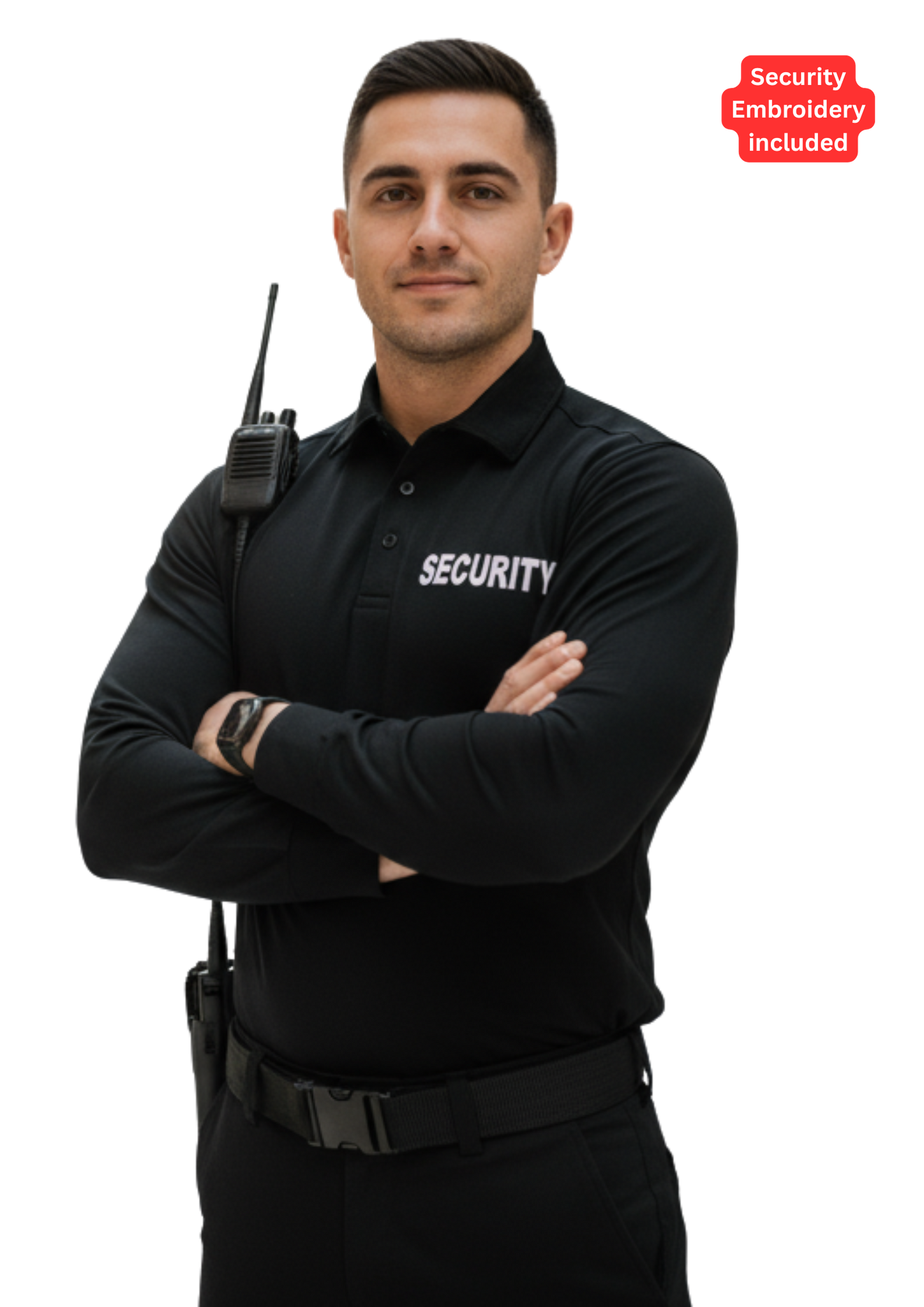 Men's Security L/S Teflon business shirt