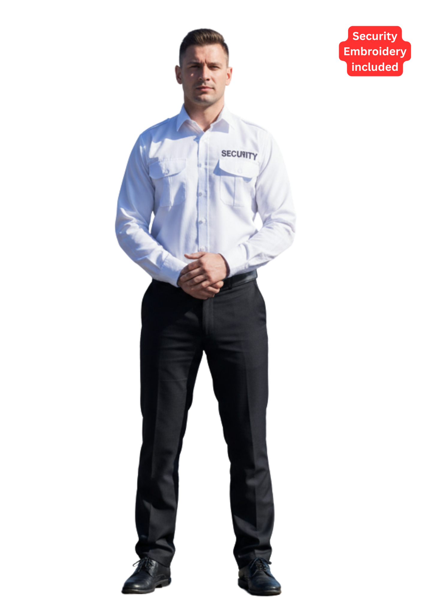 Men's Security L/S Teflon business shirt