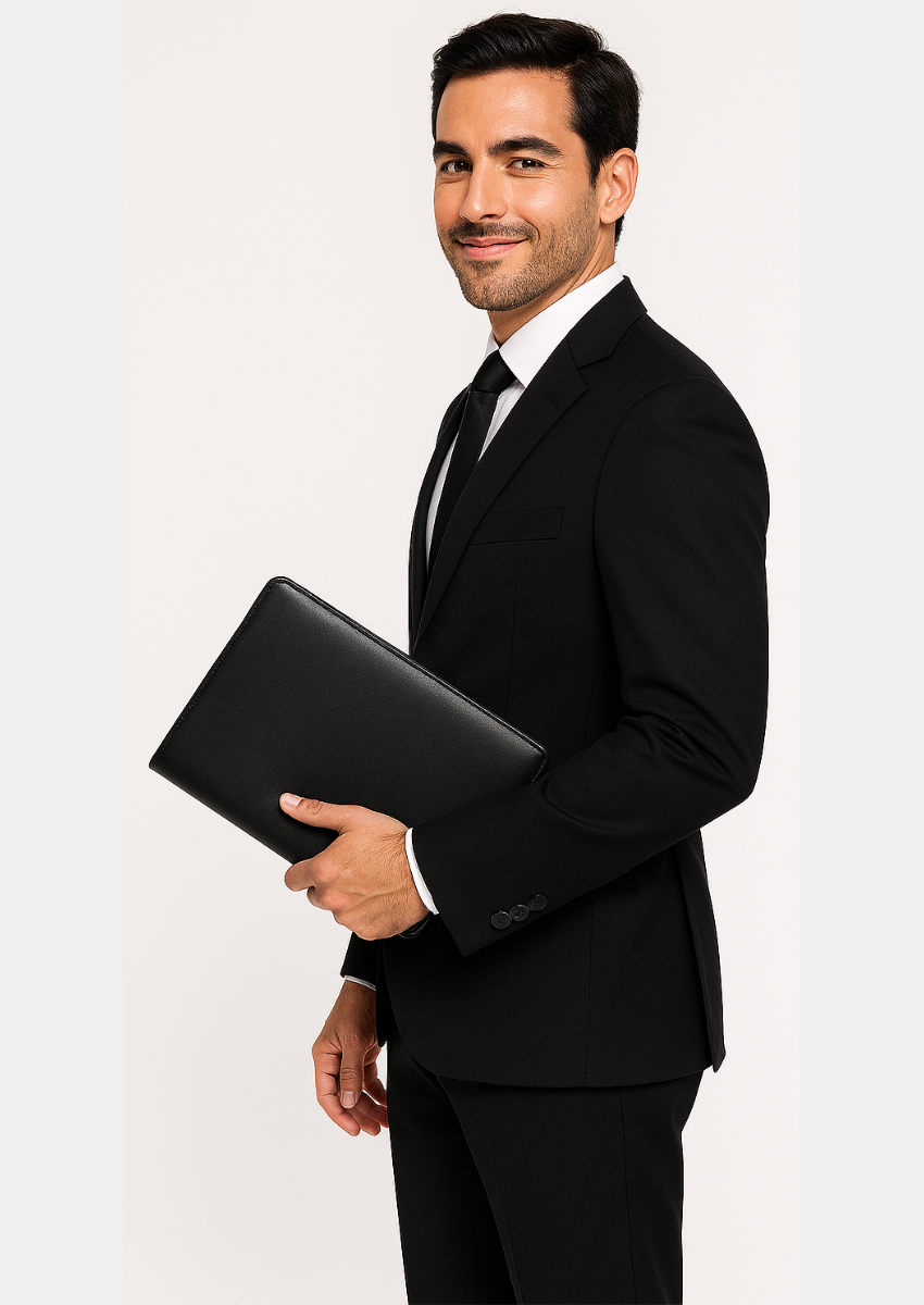 Men's slim cut suit jacket