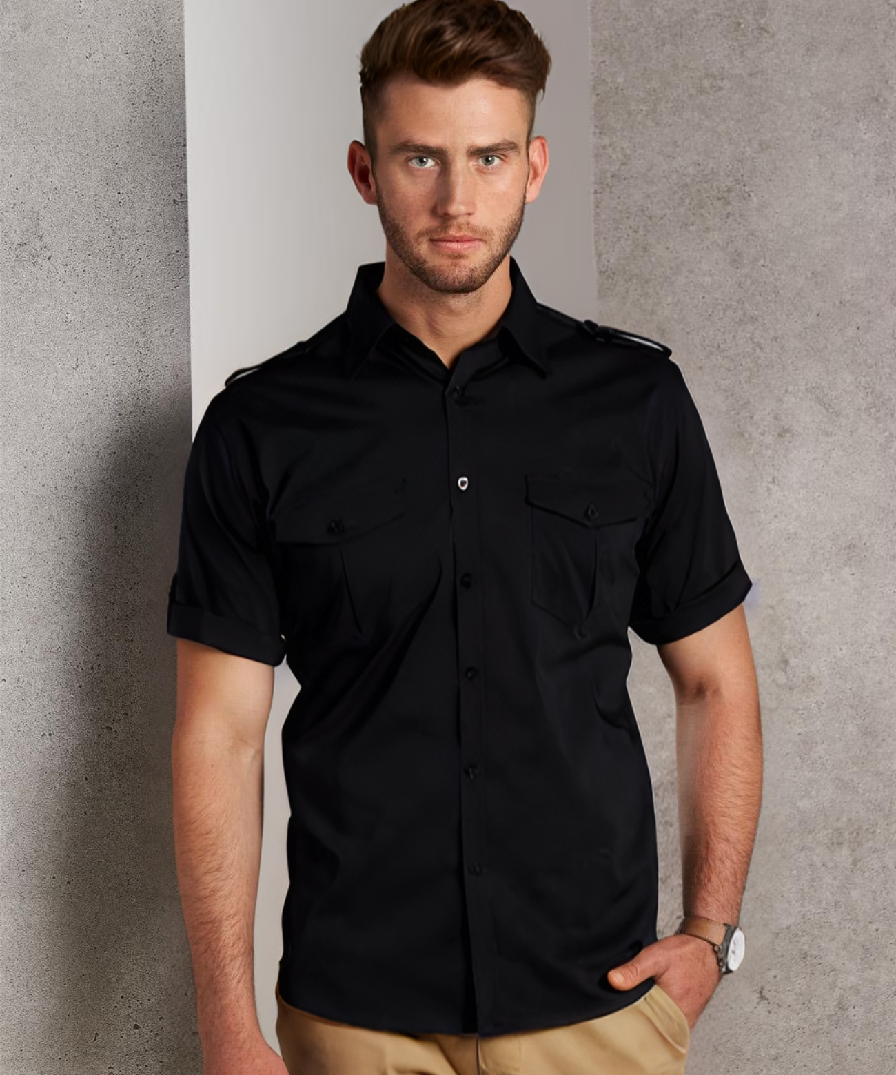 JB's S/S EPAULETTE SHIRT