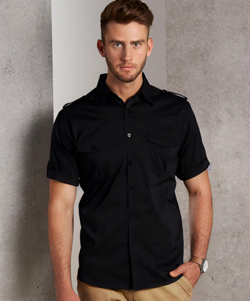 JB's S/S EPAULETTE SHIRT