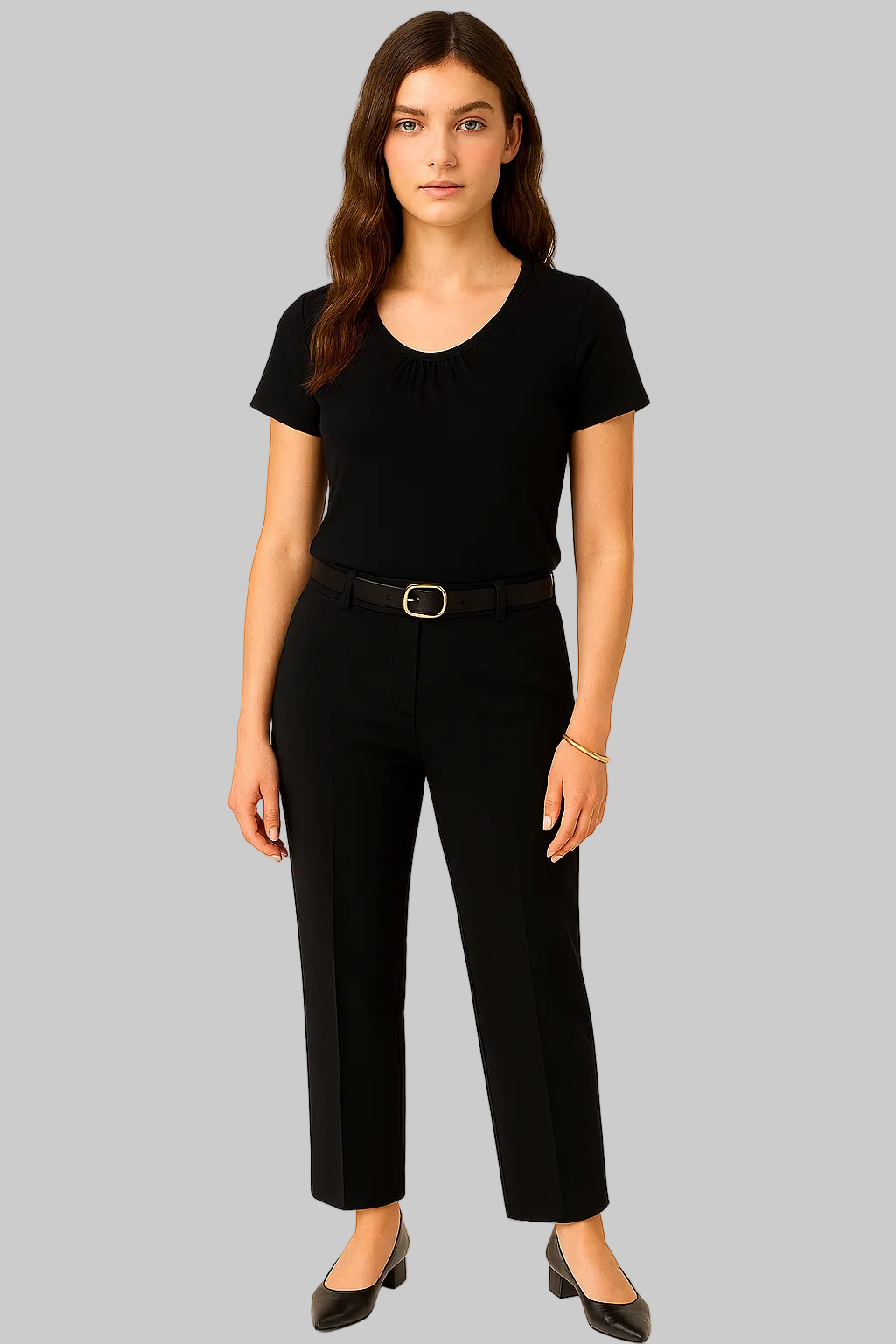 Chic top in black
