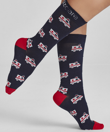 Happy Feet Comfort Socks - Ambulance