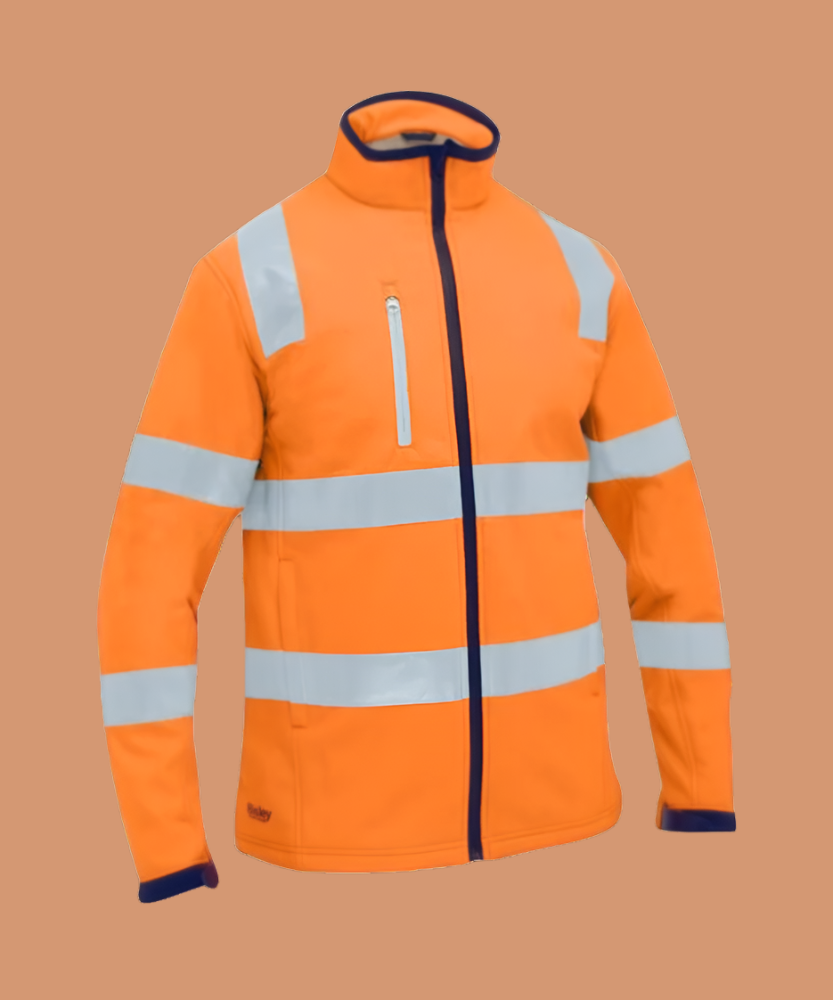 Taped Hi Vis Soft Shell Jacket