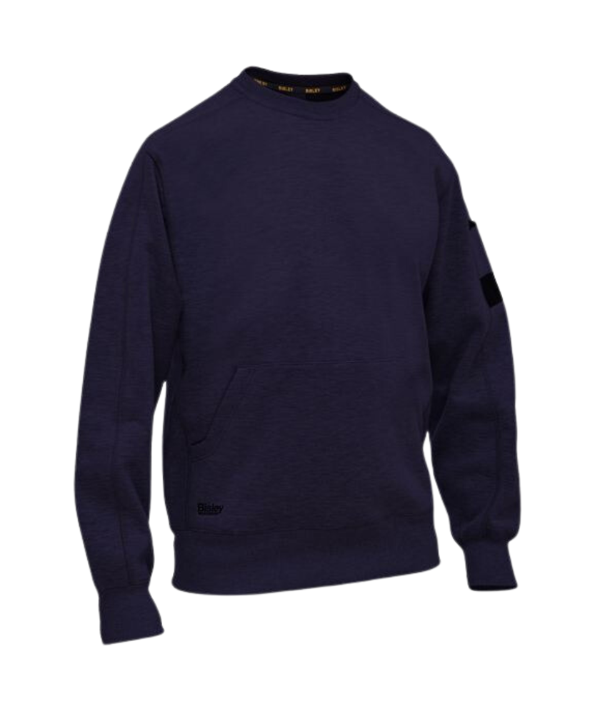 Men's Work Fleece Crew Neck Jumper