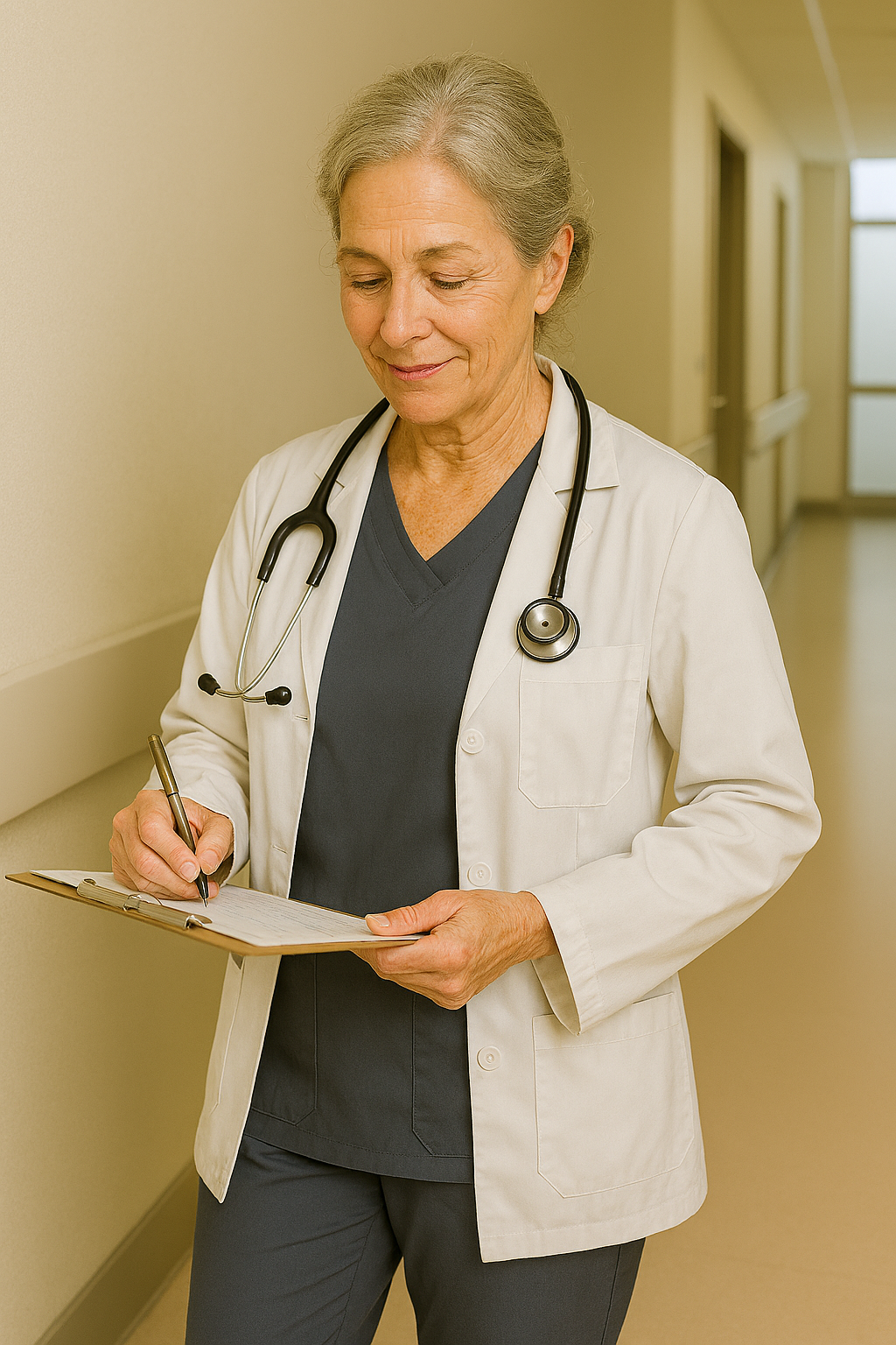 McKenna Ladies Scrub Pants - 59306-PRS-GRA